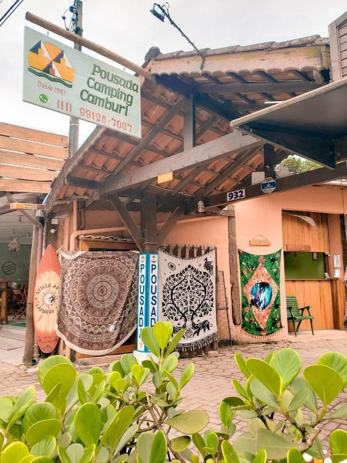 Pousada Camping Camburi Boicucanga Exterior photo